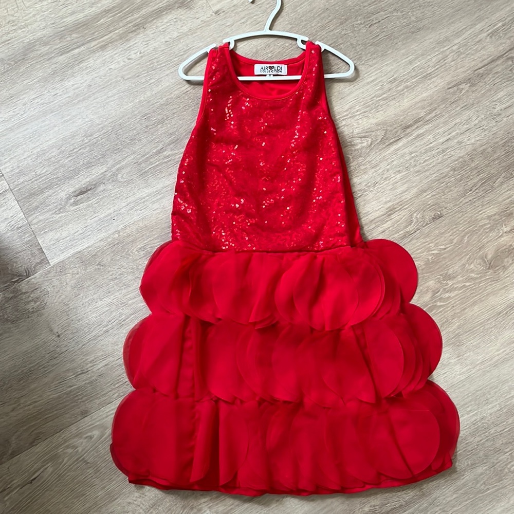 Red dress